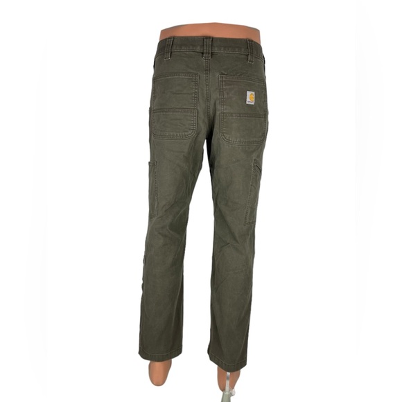 Carhartt Pants 31 X 28 (actual) BN2802-M Relaxed Canvas Double Knee Lot Of 2 - Picture 4 of 16